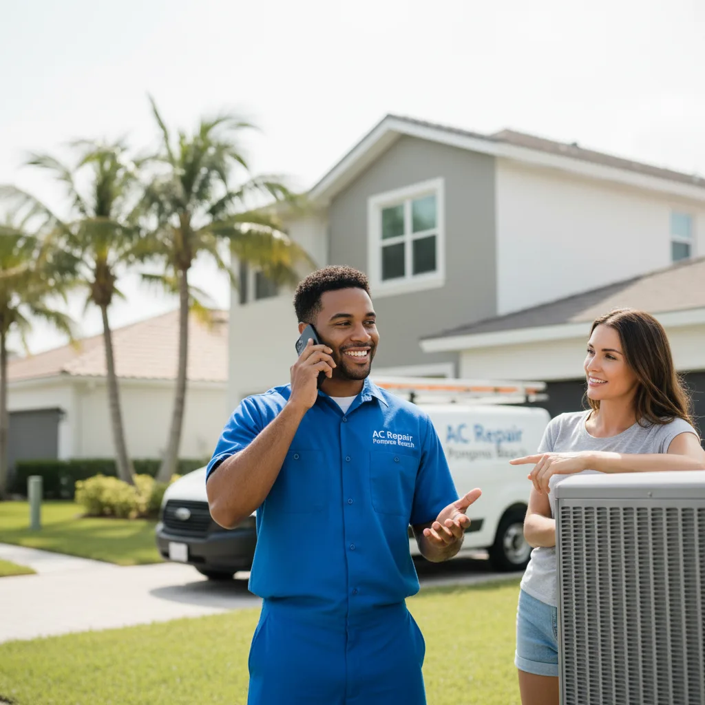 AC Repair Pompano Beach customer support in Beverly